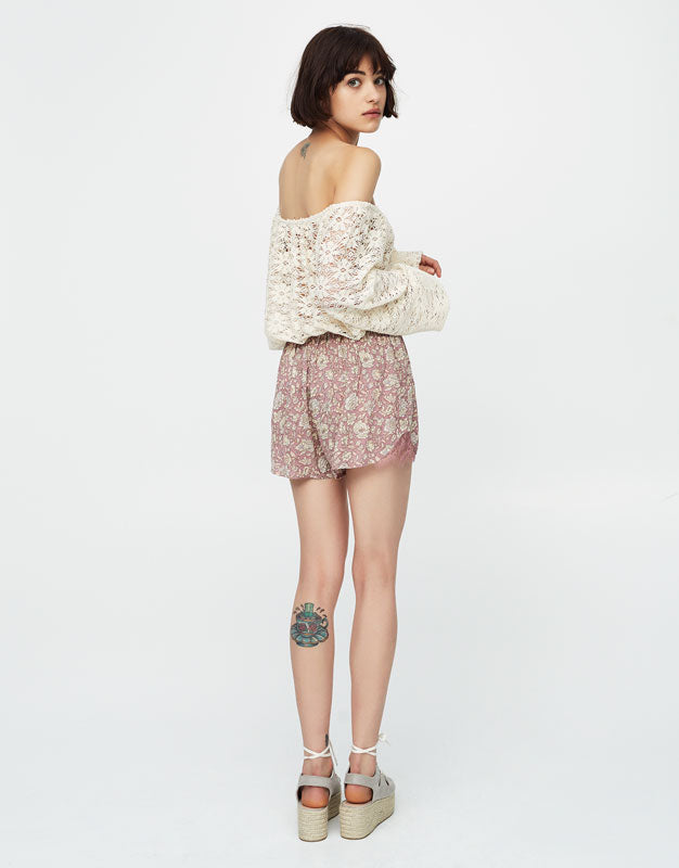 Crop Top Lengan Panjang