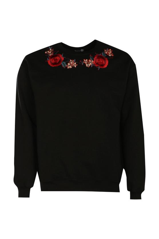 Rose Sweater in Black