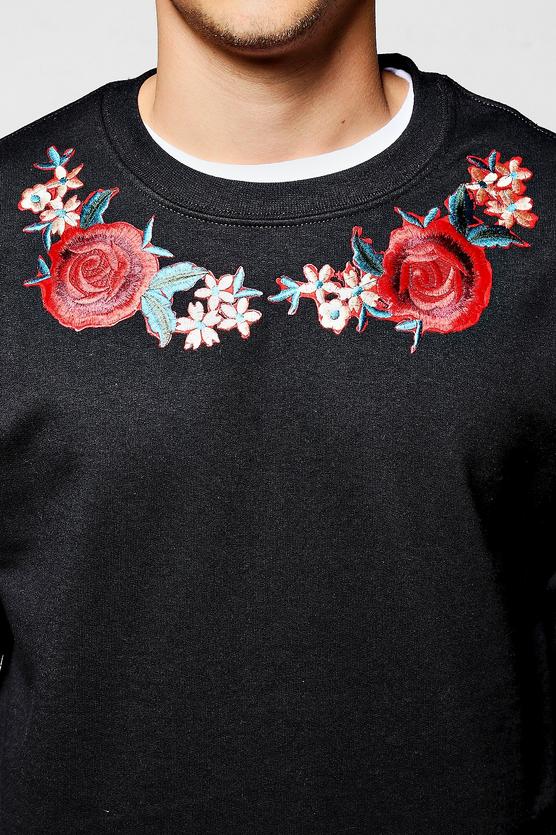 Rose Sweater in Black