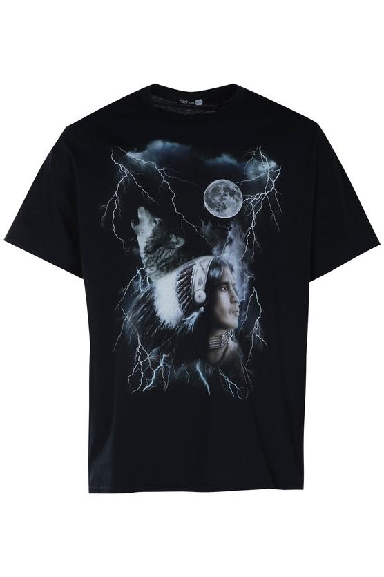 Camicia Slim Tee in Black