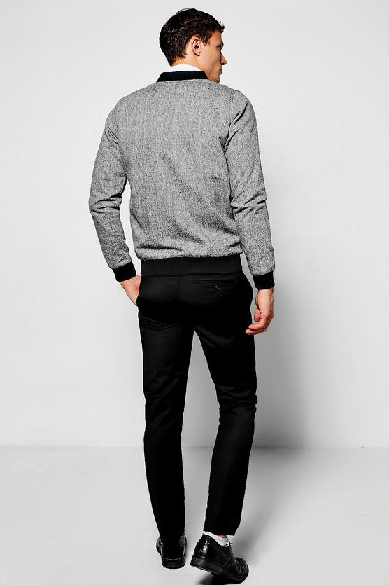 Basic Bomber in Grey