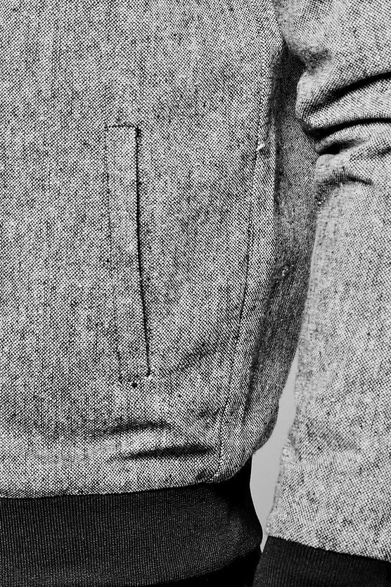 Basic Bomber in Grey