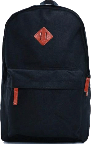 Plain Canvas Backpack