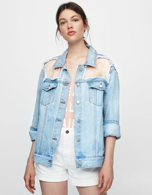 Denim Light Ripped